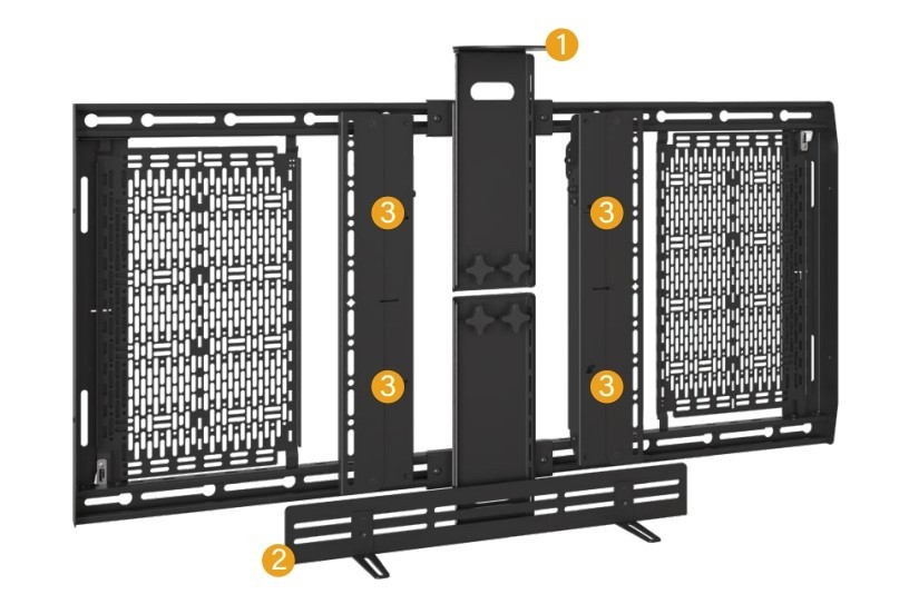 Chief AS3LDP7 Mounts Tilt Wall Mounts