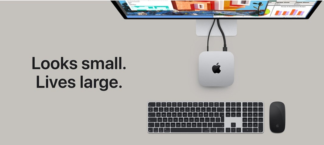 Apple Mac mini Desktop Latest Model M4 chip Built for Apple