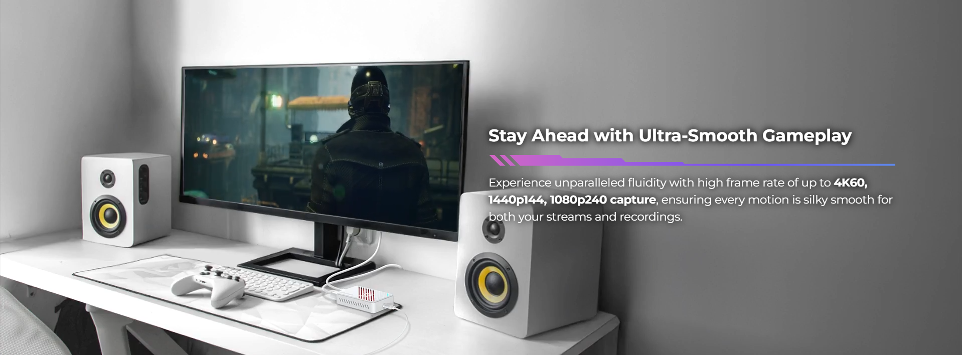 GC553PRO AVerMedia Live Gamer ULTRA S 白 GC553 PRO Live Gamer ULTRA S 4K HDMI Capture Card for Gaming-White