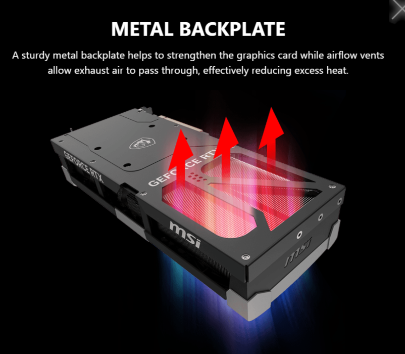 MSI Ventus GeForce RTX 5070 Ti Graphics Card RTX 5070 TI 16G