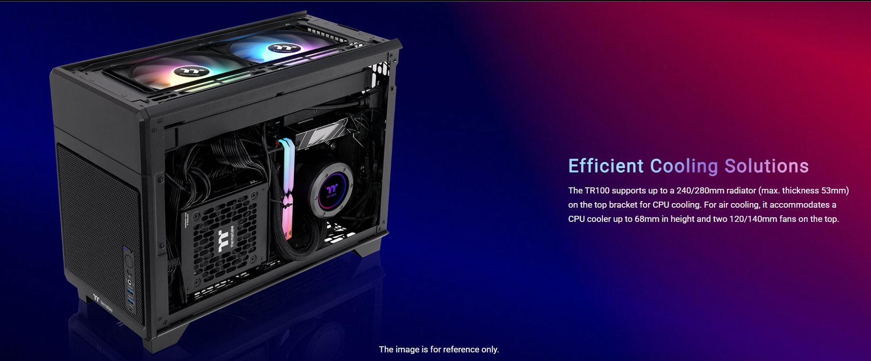 Thermaltake TR100 Black Computer Case CA-11A-00S1NN-00 - Newegg.com