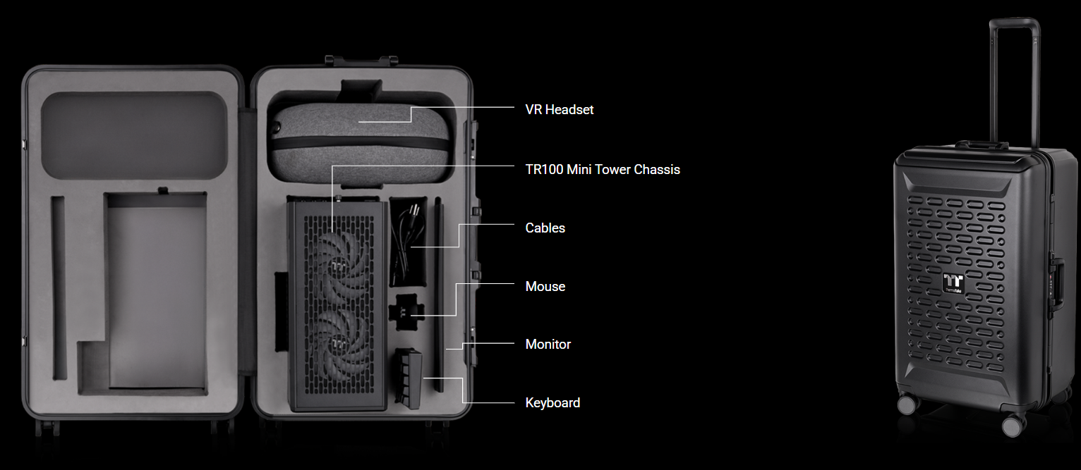 Thermaltake TR100 Black Computer Case CA-11A-00S1NN-00 - Newegg.com