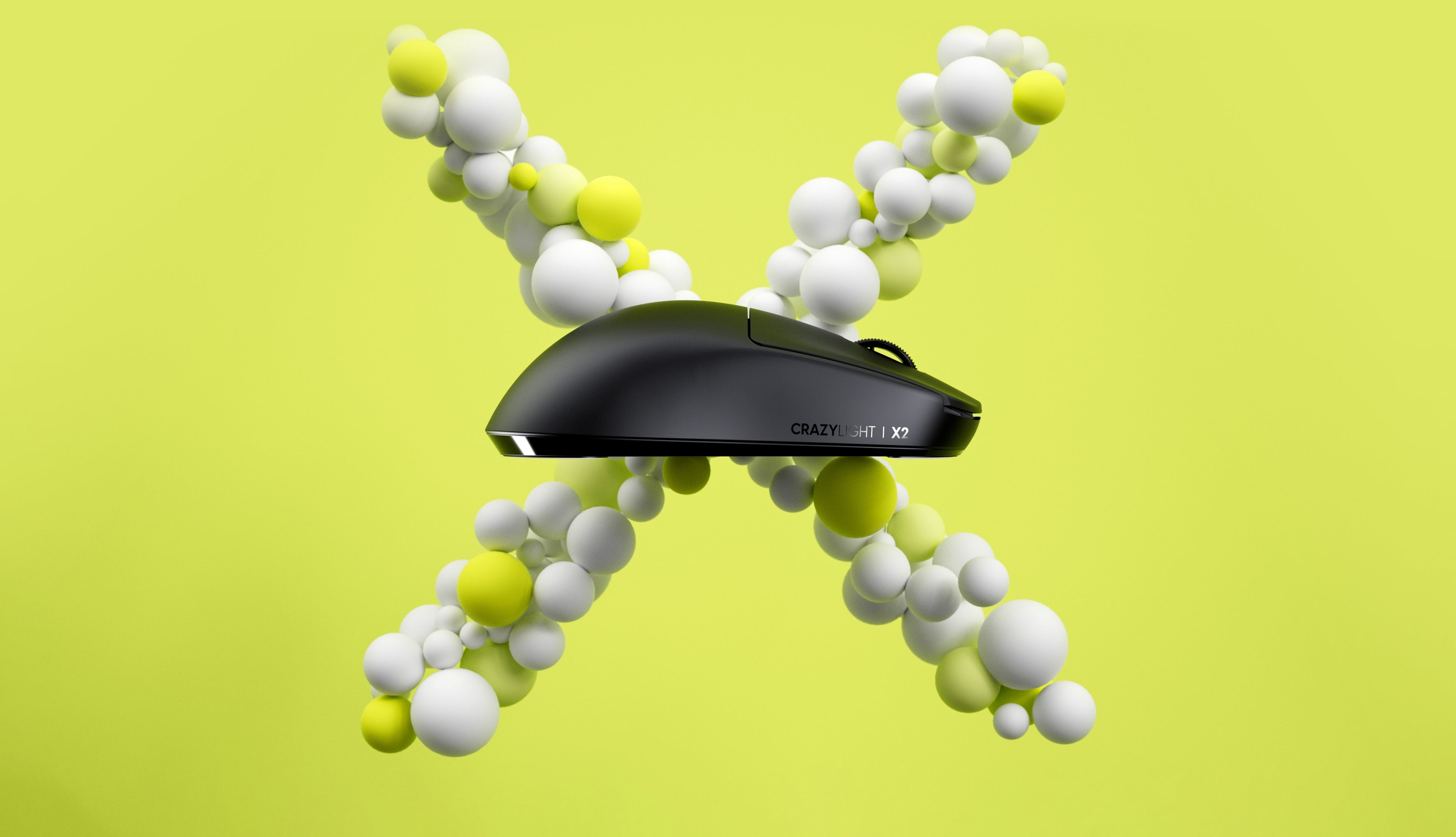pulsar x2 Crazylight Mini Wireless Gaming Mouse - Uyuni White
