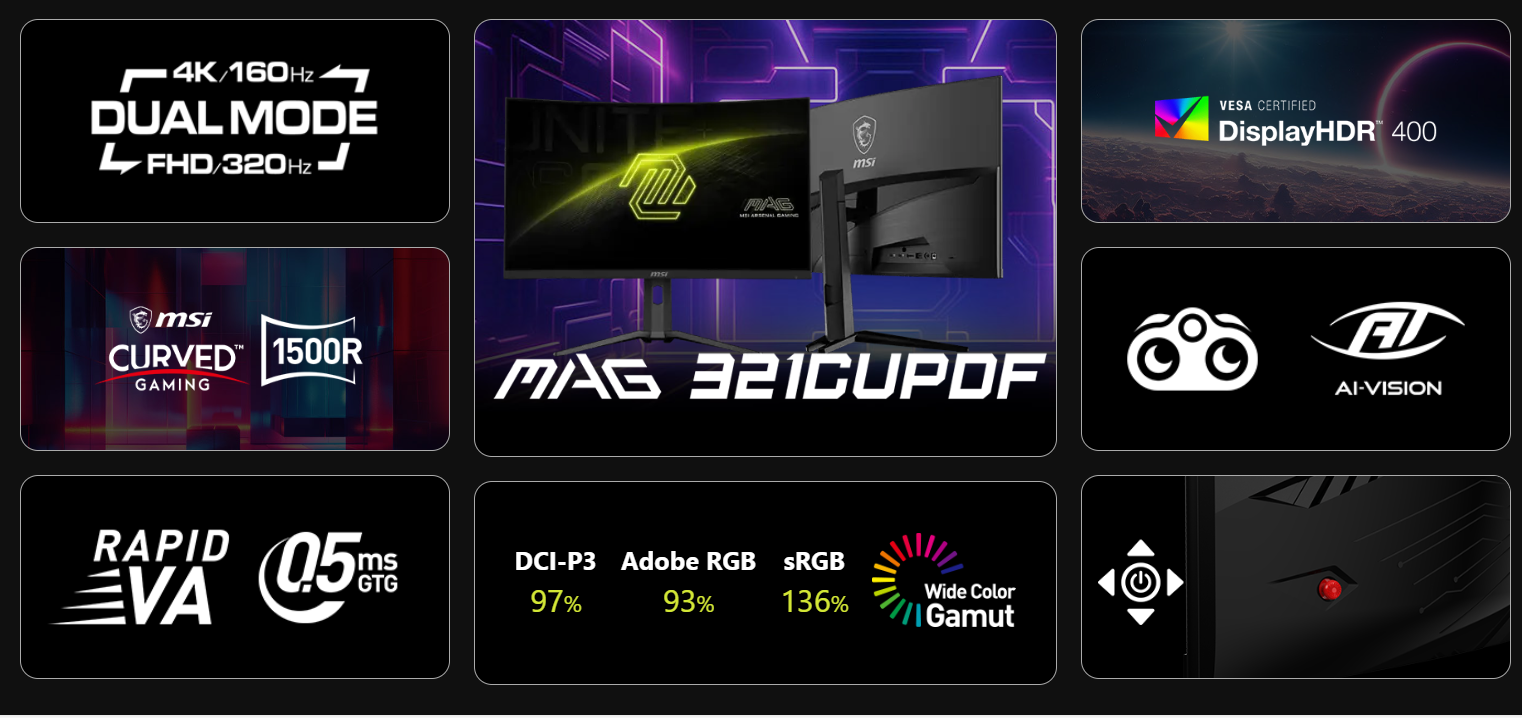 MSI MAG 321CUPDF 32