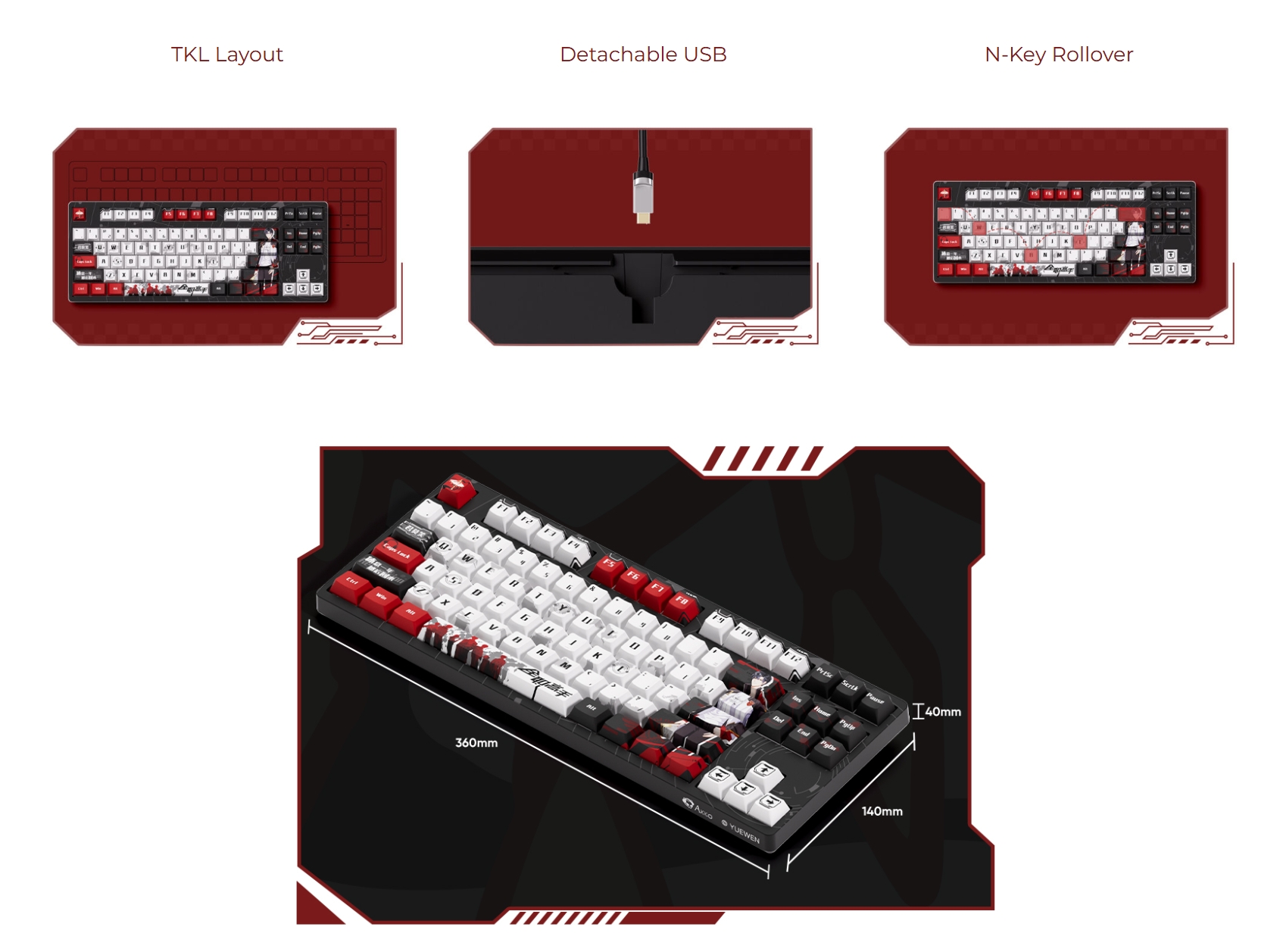 Akko AKKO KING AVATAR 3087V1 - Micro Center