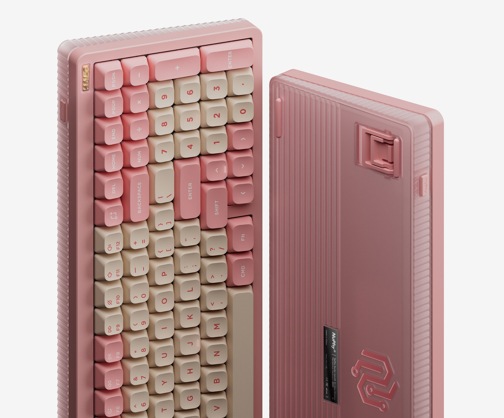 NuPhy Halo96 V2 Keyboard - White - Micro Center