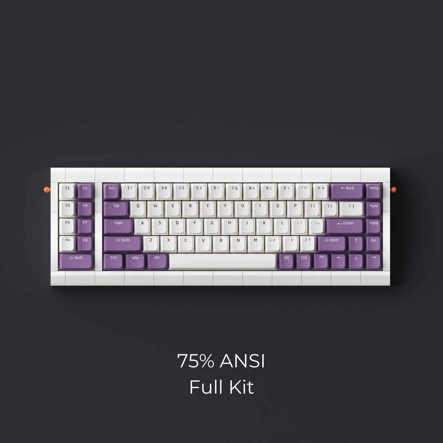 KBDcraft 02 Lilith Q Ergo Brick 65-75% Mechanical Keyboard Kit