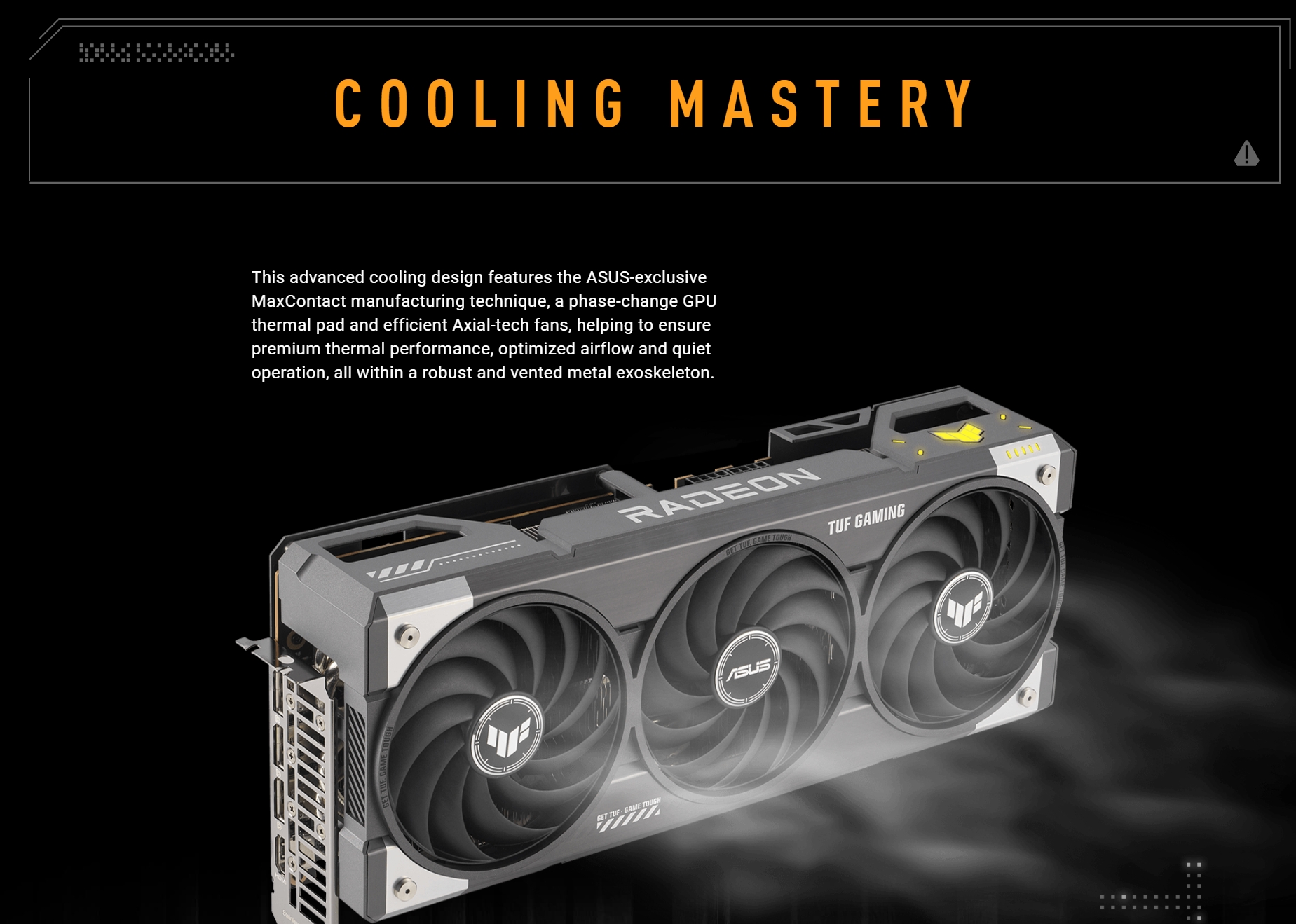 ASUS TUF-RX9070XT-O16G-GAMING TUF Gaming Radeon RX 9070 XT OC