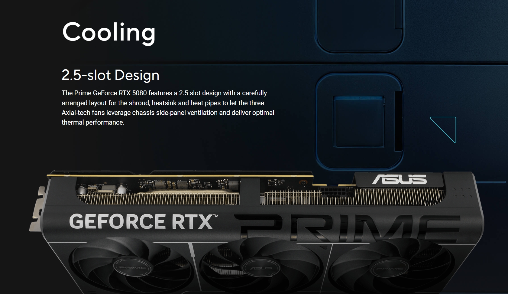 ASUS PRIME GeForce RTX 5080 16GB 256-Bit GDDR7 PCI-Express 5.0