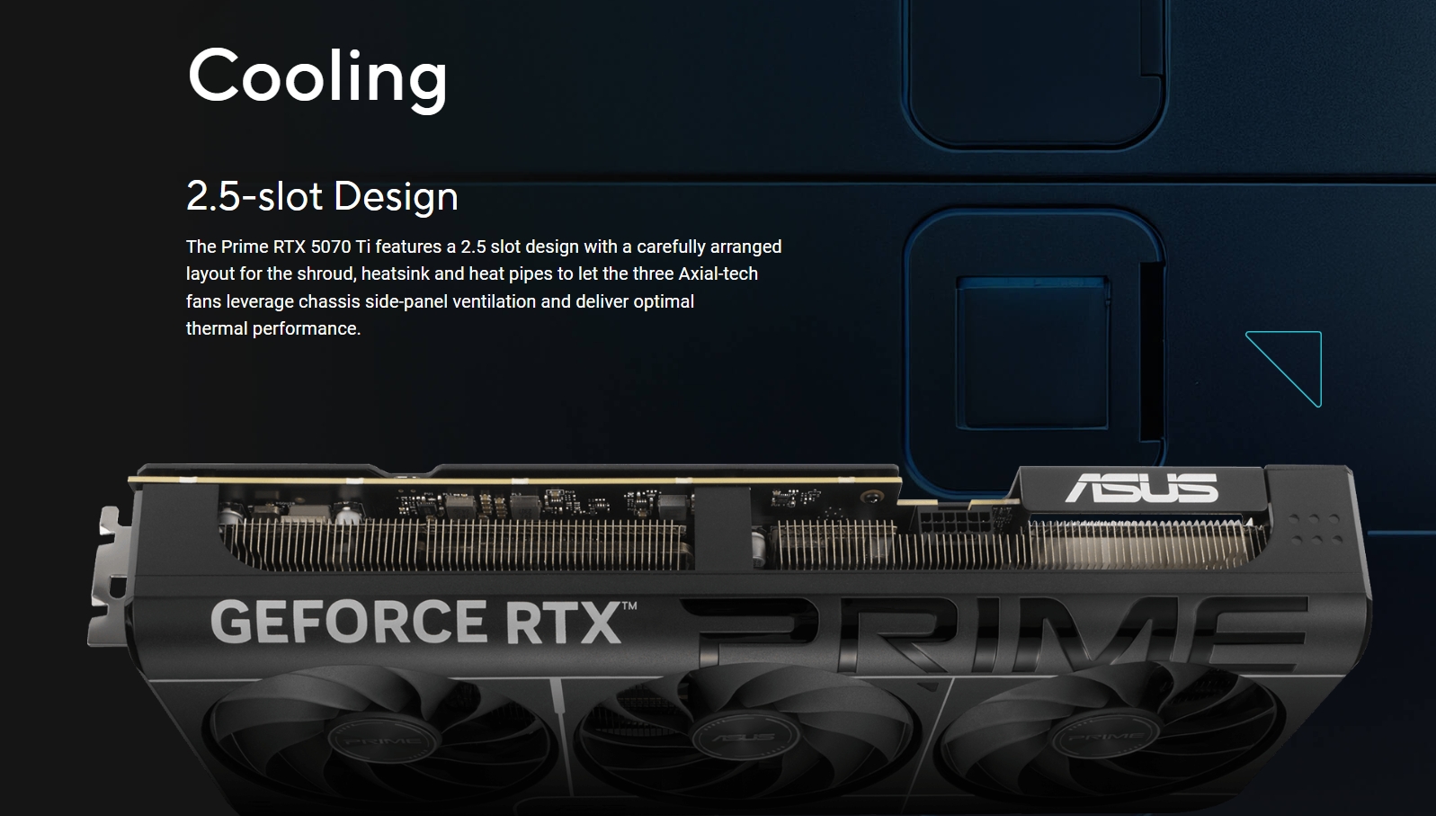 ASUS PRIME GeForce RTX 5070 Ti 16GB 256-Bit GDDR7 PCI Express 5.0