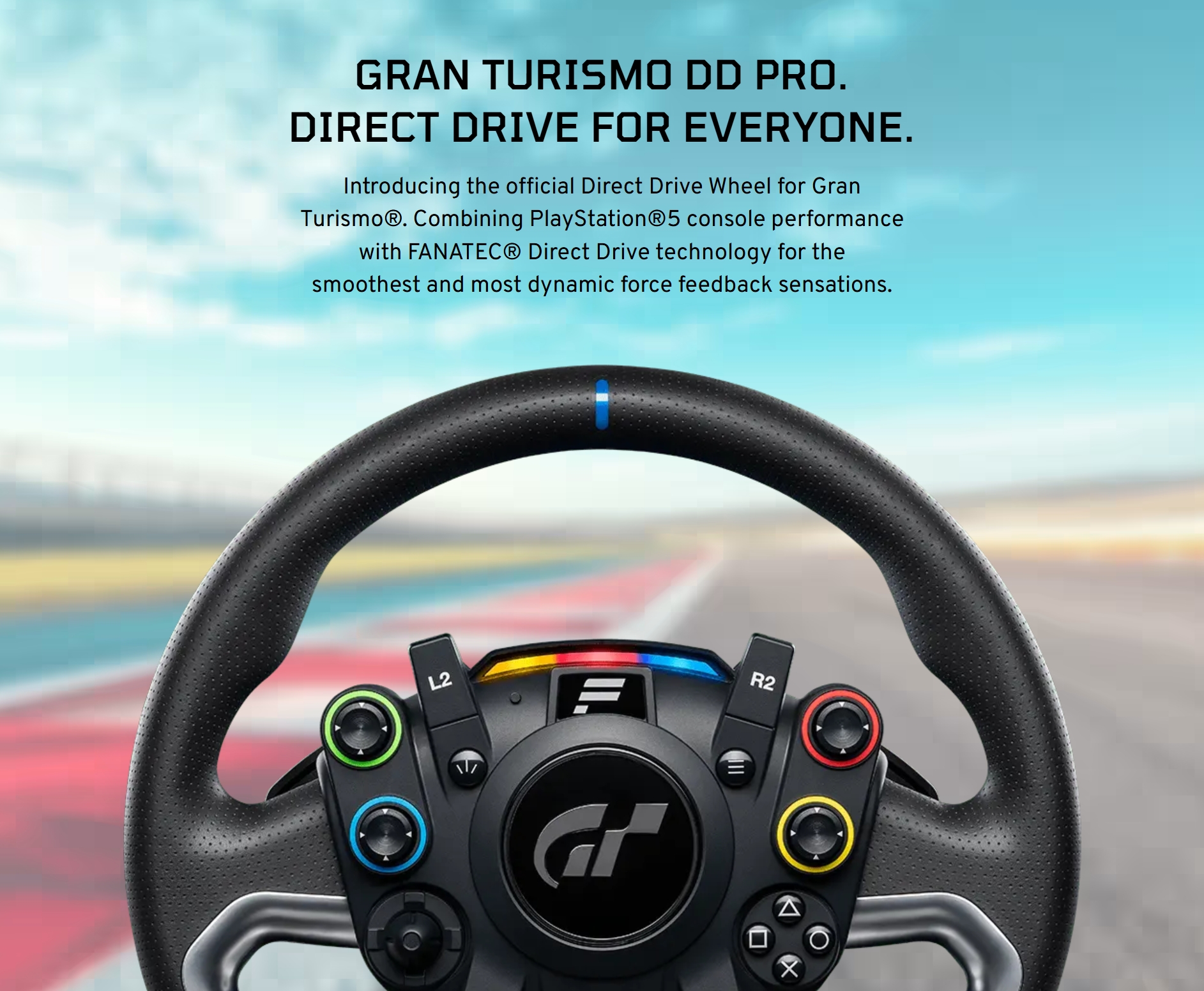 Fanatec Gran Turismo DD Pro QR2 - Micro Center