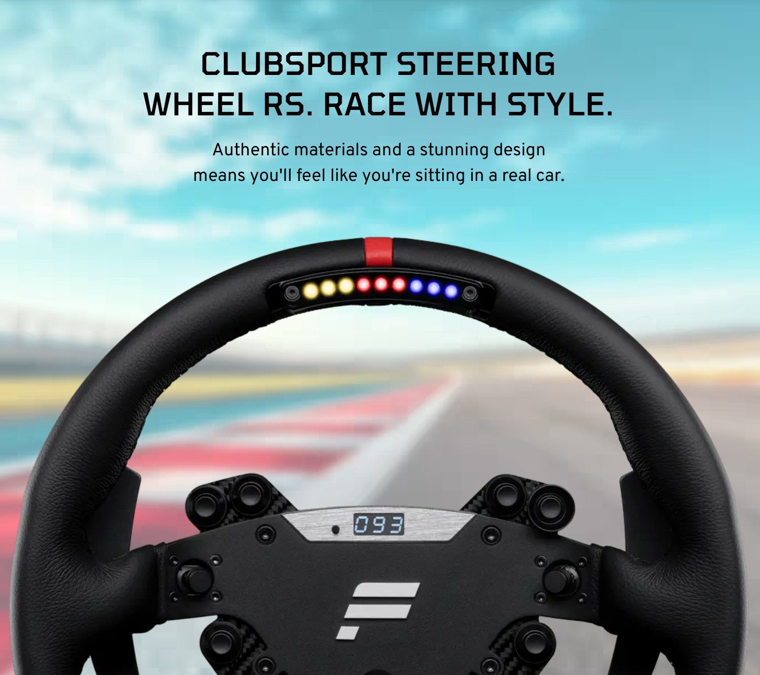 Fanatec ClubSport Steering Wheel RS - Micro Center