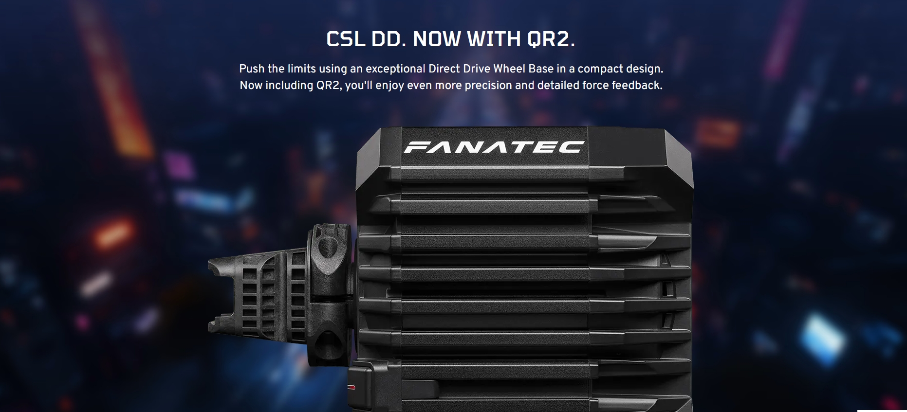 Fanatec CSL DD QR2 (8 Nm) - Micro Center