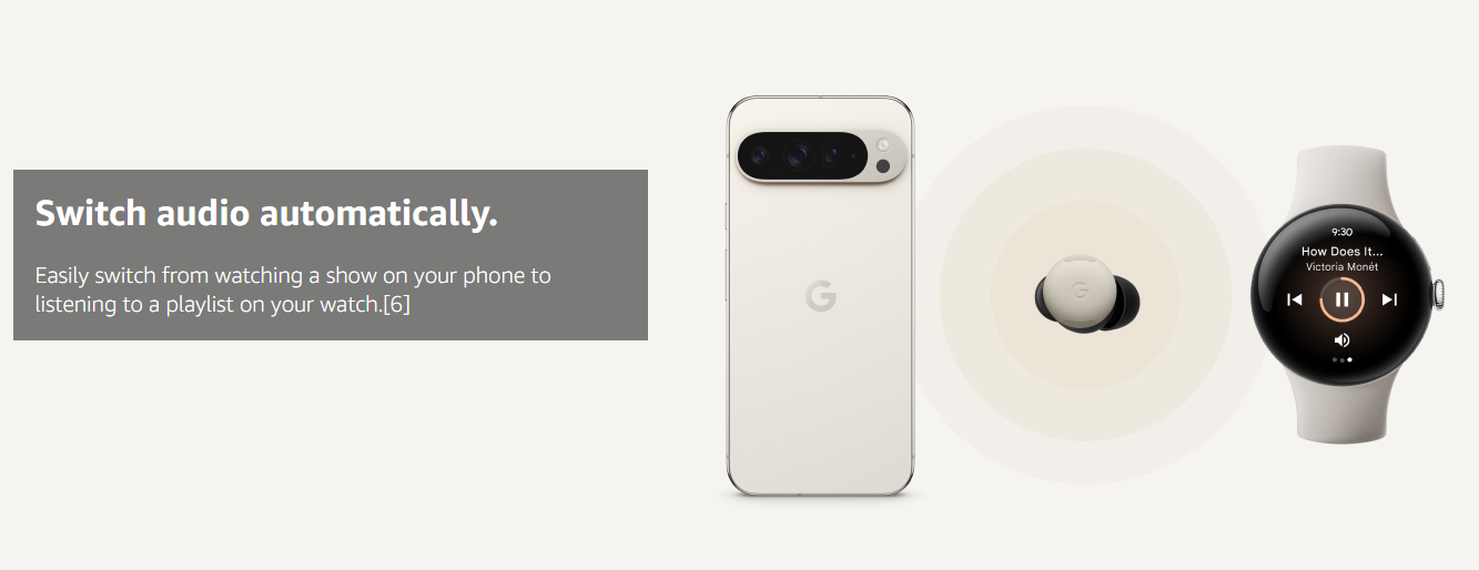 Google Pixel Pro 2 Wireless Earbuds with Active Noise Cancellation