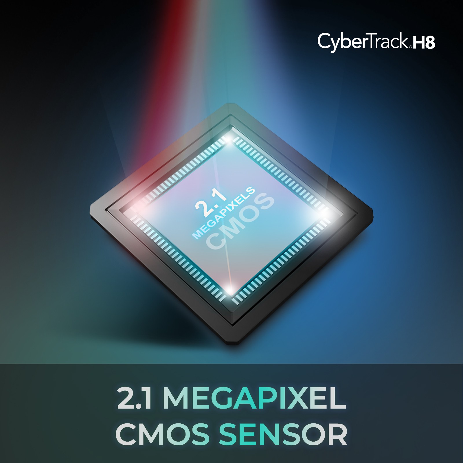 2.1 Megapixel CMOS Sensor with Maximum resolution