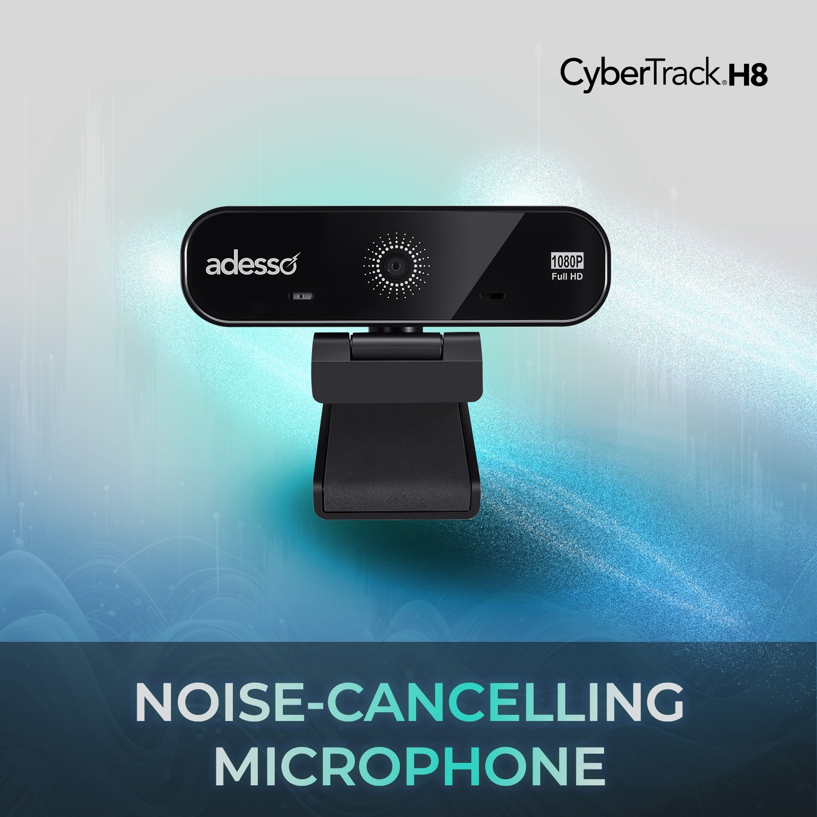 Built-in Dual Microphones with Noise Cancellation