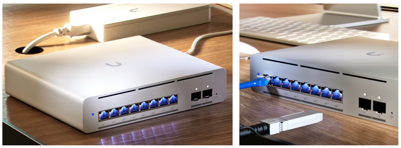Ubiquiti Pro XG 8 PoE 8-Port Layer 3 Network Switch with