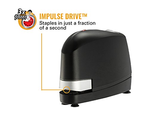 <p><b>3x Faster Stapling</b></p> <p>Using Impulse Drive™ technology, the stapler staples in just a fraction of a second and is ready for the next stack immediately after completing the first.</p>