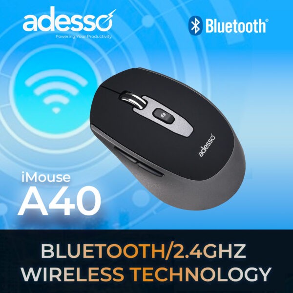 Dual Mode: Bluetooth or 2.4Ghz