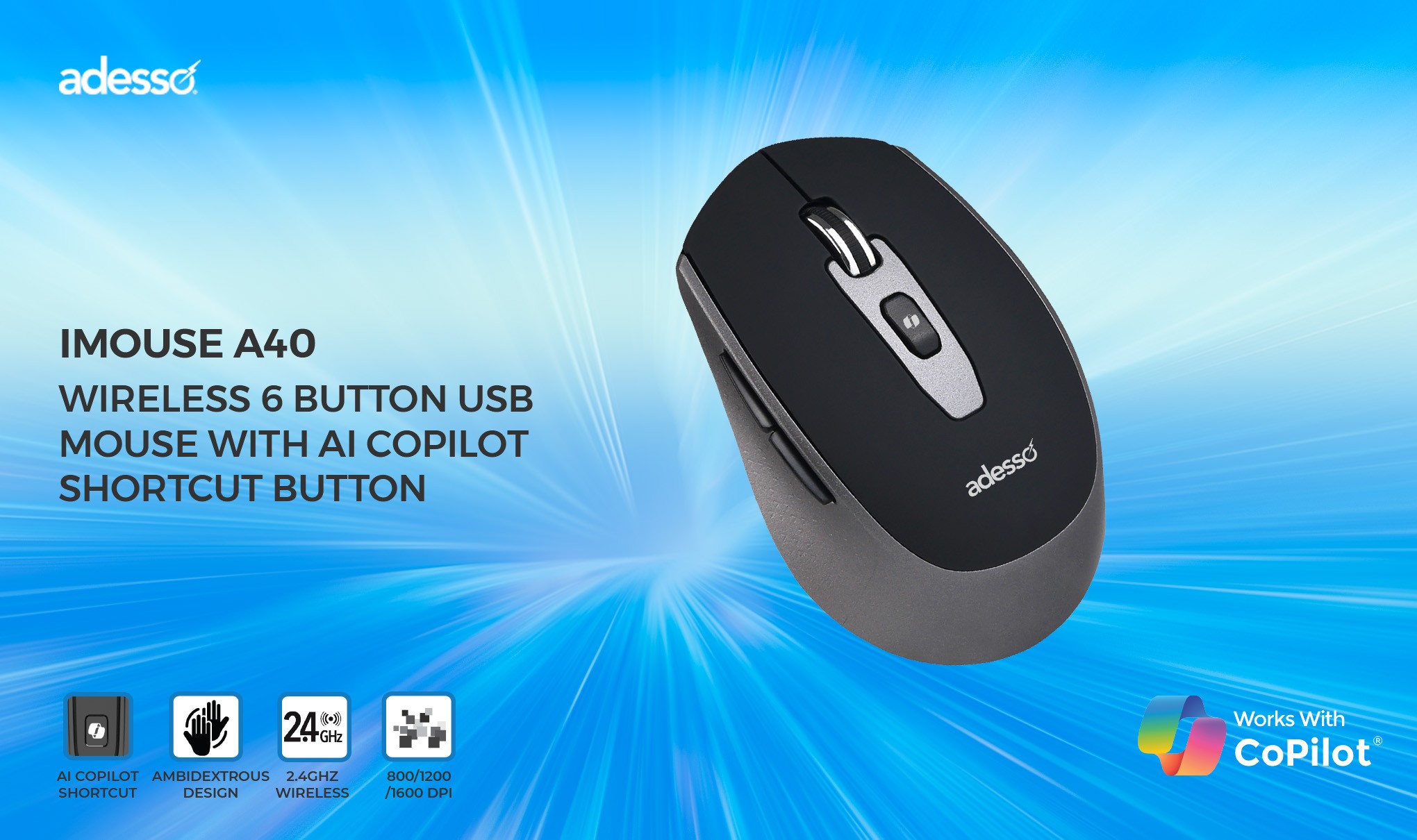 iMouse A40
