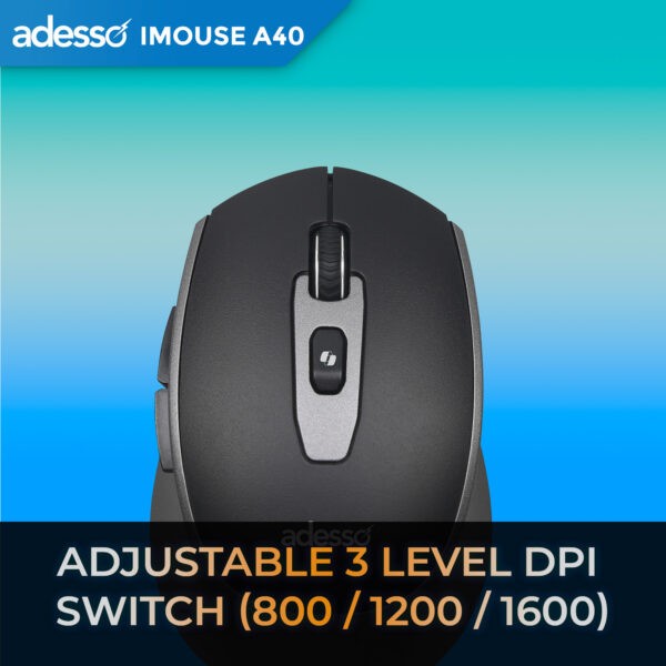 Adjustable 3 Level DPI Switch (800 / 1200 / 1600)