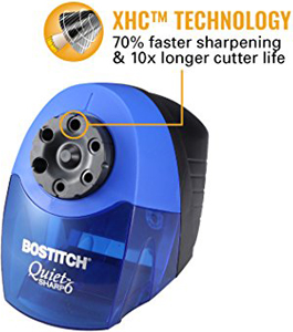 Bostitch® QuietSharp™ 6 Classroom Electric Pencil Sharpener