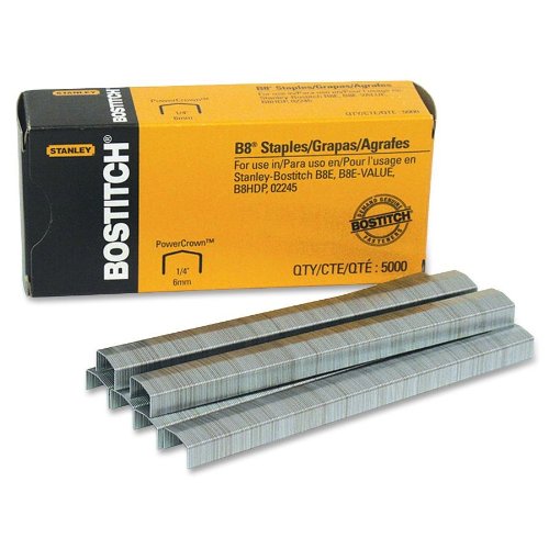 B8 PowerCrown Premium Staples, 1/4