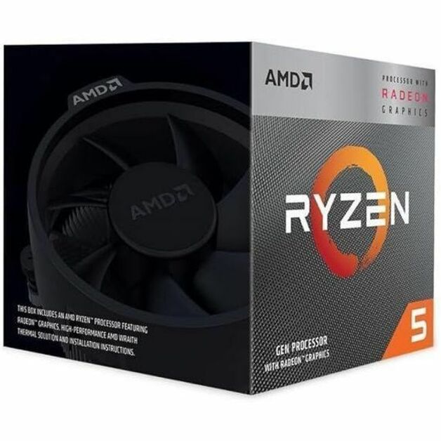 AMD Ryzen 5 3400G processor 3.7 GHz 4 MB L3 Box - YD3400C5FHSBX