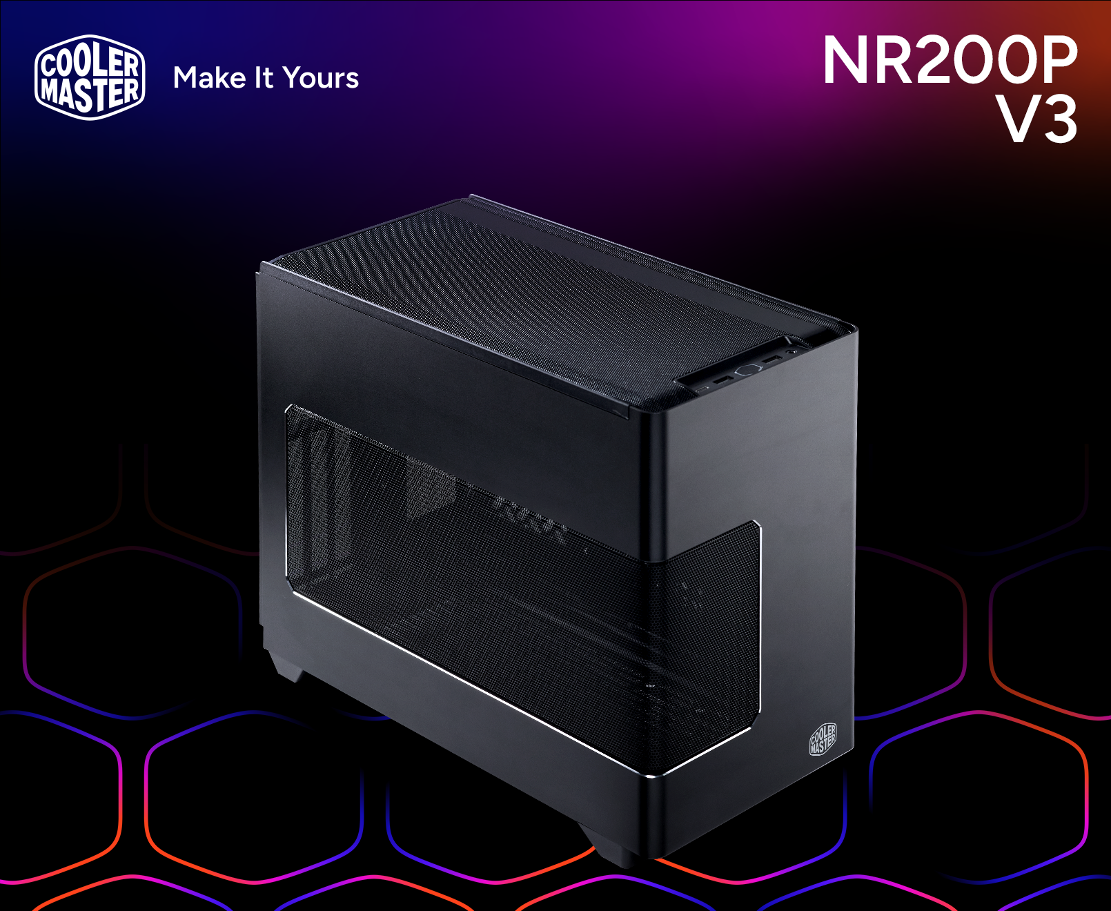 Cooler Master NR200PV3-KWNN-S00 MasterBox NR200P V3 - Mini-ITX