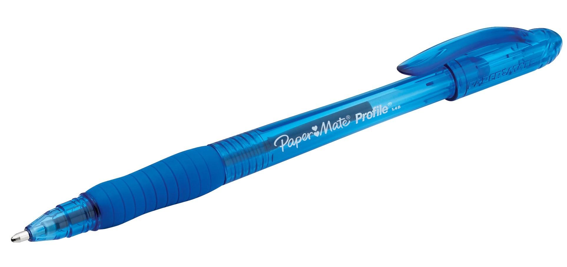 <b>   Dependable Everyday Performance  </b> </br>   Whether at home, in school, or at the office. Paper Mate Profile Ballpoint Pens offer reliable use for writing tasks big and small. These ballpoint pens feature dependable ink that flows smoothly with every application, letting you keep your focus on your writing. Vividly hued ink makes your words jump off the page for ideal visibility. 