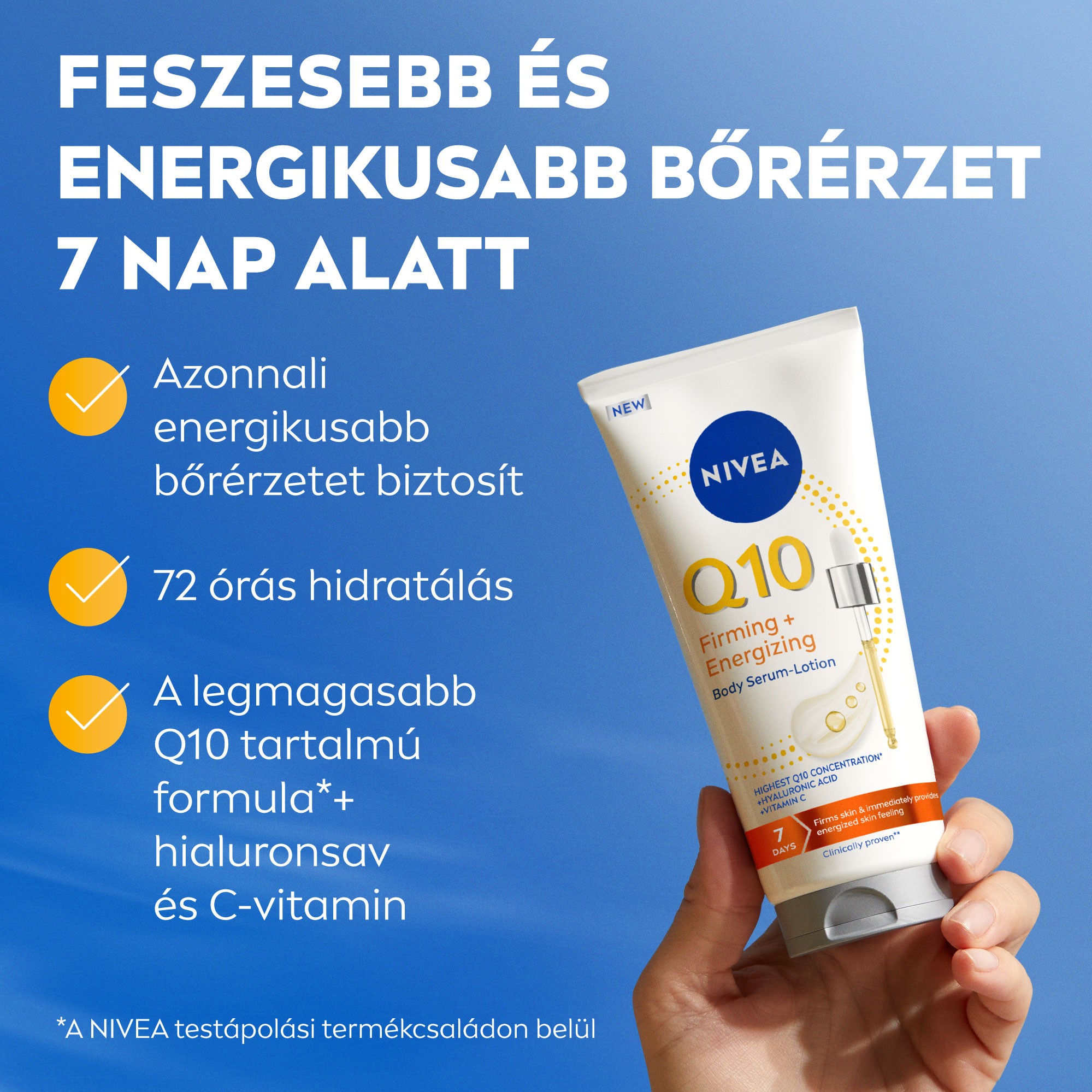 Feszesebb és energikusabb bőrérzet 7 nap alatt.