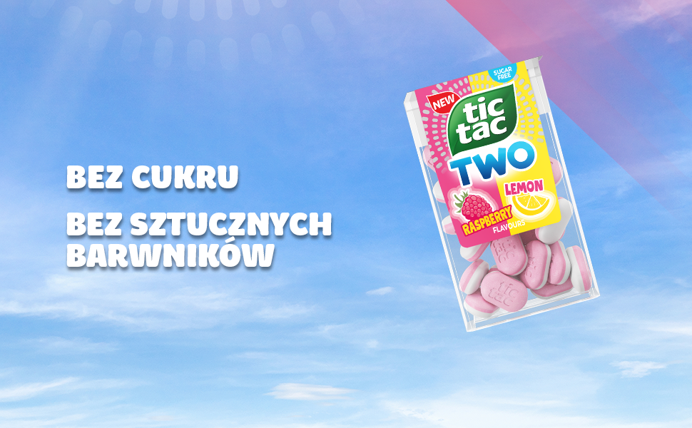 Bez cukru. Bez sztucznych barwników.