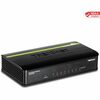 Trendnet 8-Port Unmanaged 10/100 Mbps Greennet Ethernet Desktop Switch; TE100-S8; 8 X 10/100 Mbps Ethernet Ports; 1.6 Gbps Switching Capacity; Plastic TE100-S8 00710931204186