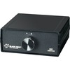 Black Box Manual Desktop Switch - RJ45 2-to1 CAT5 Ethernet 10 Mbps SWL065A 00822088118985