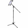 Pylepro Multimedia Microphone Stand With Adapter For Ipad 2 (adjustable For Compatibility W/ipad 1) PMKSPAD1 00068889007459