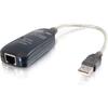 C2G 7.5in Usb 2.0 To Ethernet Adapter 39998 00757120399988