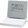 ACCO PRESSTEX Unburst Sheet Covers - 6" Binder Capacity - Letter - 8 1/2" x 11" Sheet Size - Pressboard - Dark Gray - Recycled - Embossed, Moisture Re