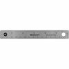 Westcott Stainless Steel Rulers - 6" Length 0.8" Width - 1/16, 1/32 Graduations - Metric, Imperial Measuring System - Stainless Steel - 1 Each - Stain