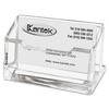 Kantek Acrylic Business Card Holder - 2" x 4" x 1.9" x - 1 Each - Clear