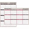 At-A-Glance Reversible Wall Calendar - Julian Dates - Yearly - 12 Month - January 2024 - December 2024 - 24" x 36" Sheet Size - 1" x 1.31" , 1.25" x 1