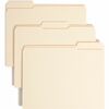 Smead 1/3 Tab Cut Letter Recycled Fastener Folder - 8 1/2" x 11" - 1 1/2" Expansion - 2 x 2B Fastener(s) - 1 1/2" Fastener Capacity for Folder - Top T