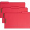 Smead Colored 1/3 Tab Cut Legal Recycled Fastener Folder - 8 1/2" x 14" - 3/4" Expansion - 2 x 2K Fastener(s) - 2" Fastener Capacity for Folder - Top 