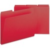 Smead Colored 1/3 Tab Cut Letter Recycled Top Tab File Folder - 8 1/2" x 11" - 1" Expansion - Top Tab Location - Assorted Position Tab Position - Pres
