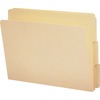 Smead Shelf-Master 1/3 Tab Cut Letter Recycled End Tab File Folder - 8 1/2" x 11" - 3/4" Expansion - End Tab Location - Assorted Position Tab Position