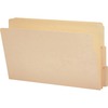 Smead End Tab Manila Folders with Shelf-Master&reg; Reinforced Tab - Legal - 8 1/2" x 14" Sheet Size - 3/4" Expansion - 1/3 Tab Cut - Assorted Positio