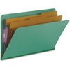 Smead 1/3 Tab Cut Legal Recycled Classification Folder - 8 1/2" x 14" - 2" Expansion - 2 x 2S Fastener(s) - 2" Fastener Capacity for Folder - End Tab 