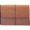 Smead Legal Recycled File Wallet - 8 1/2" x 14" - 5 1/4" Expansion - Top Tab Location - Redrope - Redrope - 30% Recycled - 1 Each