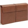 Smead Legal Recycled File Wallet - 8 1/2" x 14" - 5 1/4" Expansion - Redrope - Redrope - 30% Recycled - 1 Each