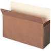Smead Straight Tab Cut Legal Recycled File Pocket - 8 1/2" x 14" - 5 1/4" Expansion - Redrope - Redrope - 30% Recycled - 50 / Box