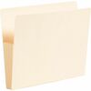 Smead Straight Tab Cut Letter Recycled File Pocket - 8 1/2" x 11" - 400 Sheet Capacity - 3 1/2" Expansion - Manila - 10% Recycled - 25 / Box